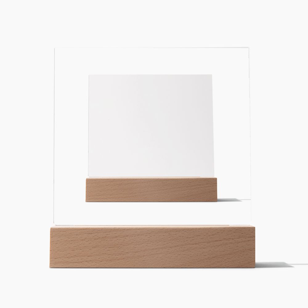 Acrylic Square Plaque Template