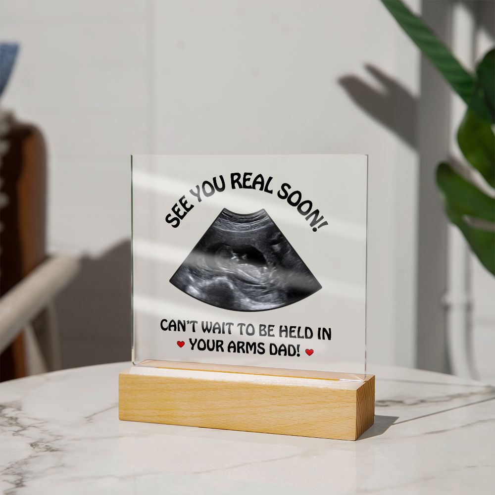 12 Acrylic Square Plaque Template