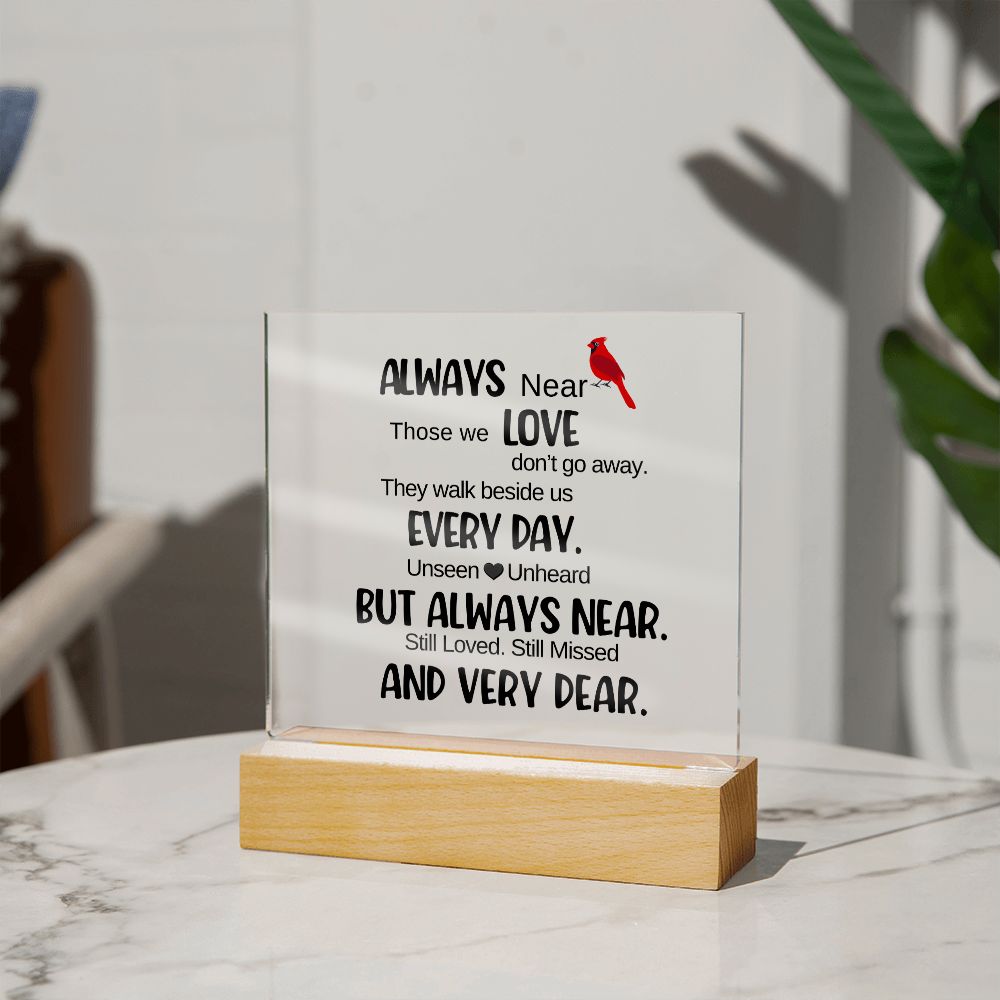 1 Acrylic Square Plaque Template