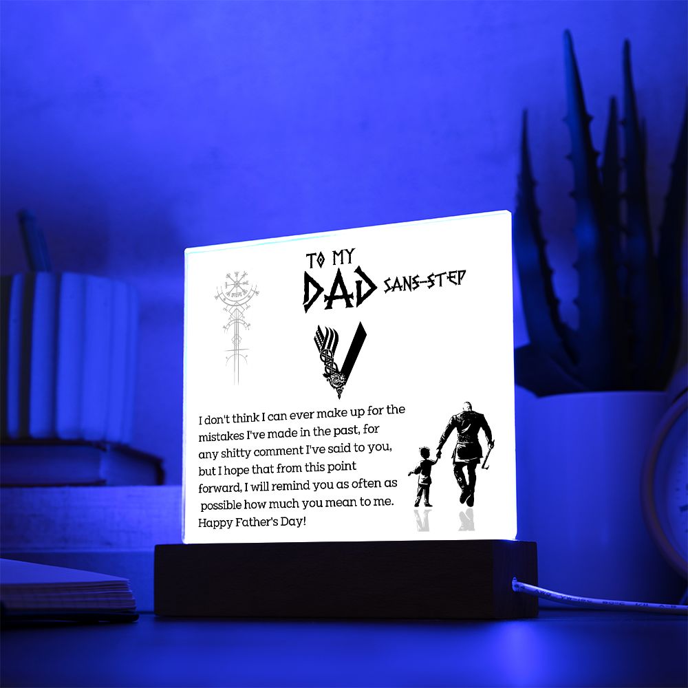 11 Acrylic Square Plaque Template