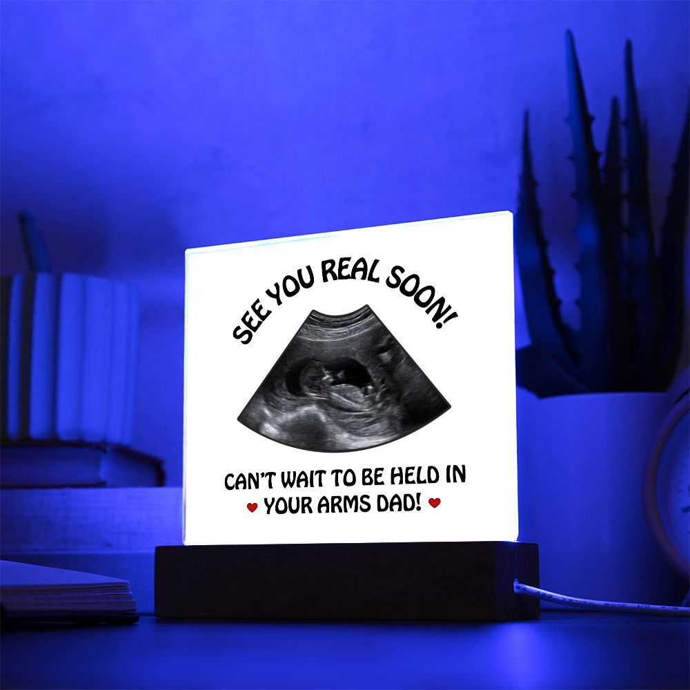 12 Acrylic Square Plaque Template