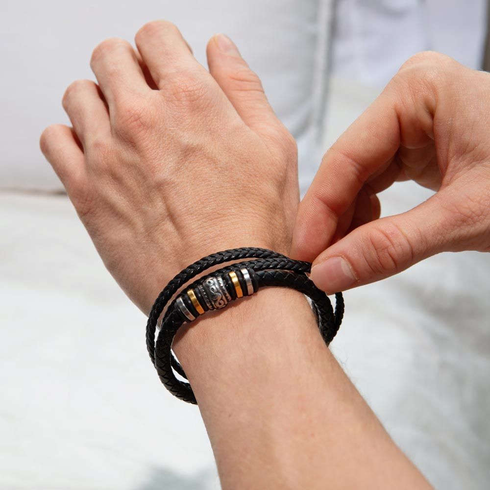 Love you forever bracelet template