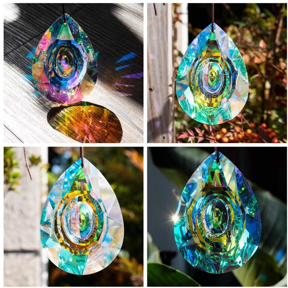 Hanging Crystal Prism Suncatcher - dilibeads