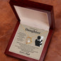 To My Beautiful Daughter - Whenever You Feel Overwhelmed - Forever Love Necklace Gift From Dad Jewelry - dilibeads