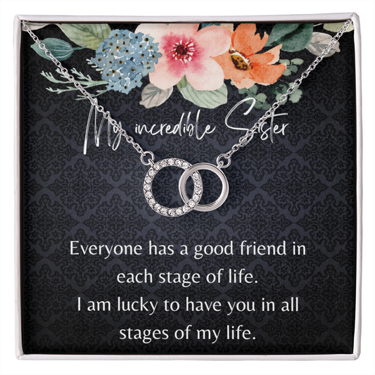 Sister gift from sister, gifts for sister in law, sister christmas gift, sister jewelry, sister wedding gifts, big sister gift, sister gifts Jewelry - dilibeads