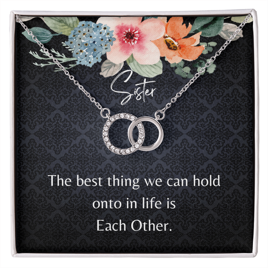 Sister gift from sister, gifts for sister in law, sister christmas gift, sister jewelry, sister wedding gifts, big sister gift, sister gifts Jewelry - dilibeads