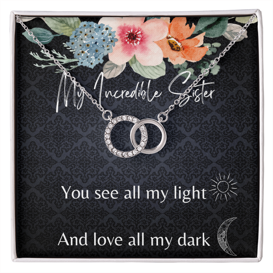 Sister gift from sister, gifts for sister in law, sister christmas gift, sister jewelry, sister wedding gifts, big sister gift, sister gifts Jewelry - dilibeads