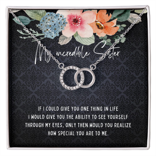 Sister gift from sister, gifts for sister in law, sister christmas gift, sister jewelry, sister wedding gifts, big sister gift, sister gifts Jewelry - dilibeads