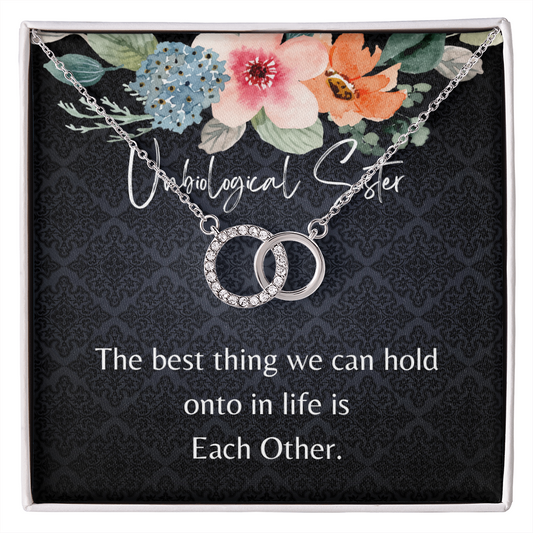 Best friend gift, best friend necklace gift for best friend female as a going away gift, unbiological sister gift, soul sister bestie gift Jewelry - dilibeads