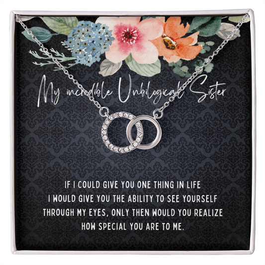 Best friend gift, best friend necklace gift for best friend female as a going away gift, unbiological sister gift, soul sister bestie gift Jewelry - dilibeads