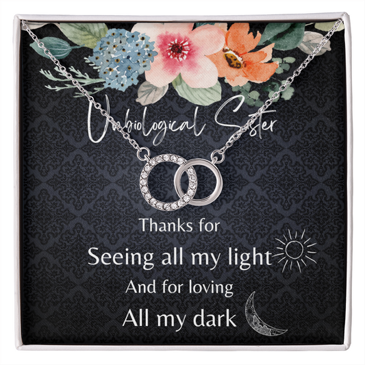 Best friend gift, best friend necklace gift for best friend female as a going away gift, unbiological sister gift, soul sister bestie gift Jewelry - dilibeads