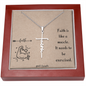 Faith Cross Necklace Gift Jewelry - dilibeads