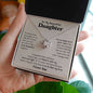 To My Beautiful Daughter - Someday When The Pages - Love Knot Necklace Jewelry - dilibeads