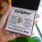 To My Daughter - The Love Between A Mother And Daughter Jewelry - dilibeads