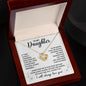 To My Daughter - If There Is Ever A Tomorrow - Love Knot Necklace Jewelry - dilibeads