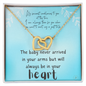 Interlocking Hearts Necklace Gift For Her Jewelry - dilibeads