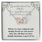 Interlocking Hearts Necklace Gift For Her Jewelry - dilibeads