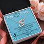 To My Daughter-Interlocking Hearts Necklace Gift Jewelry - dilibeads