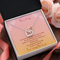 Interlocking Hearts Necklace Gift For Her Jewelry - dilibeads