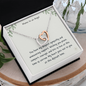 Interlocking Hearts Necklace Gift For Her Jewelry - dilibeads