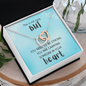 Interlocking Hearts Necklace Gift For Her Jewelry - dilibeads