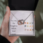 To My Daughter-Interlocking Hearts Necklace Gift Jewelry - dilibeads