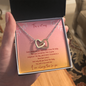 Interlocking Hearts Necklace Gift For Her Jewelry - dilibeads