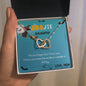 To My Daughter-Interlocking Hearts Necklace Gift Jewelry - dilibeads