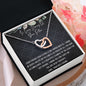 Interlocking Hearts Necklace Gift For Her Jewelry - dilibeads