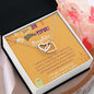 To My Daughter-Interlocking Hearts Necklace Gift Jewelry - dilibeads