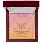 Interlocking Hearts Necklace Gift For Her Jewelry - dilibeads