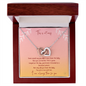 Interlocking Hearts Necklace Gift For Her Jewelry - dilibeads