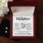 To My Daughter - The Love Between A Mother And Daughter Jewelry - dilibeads