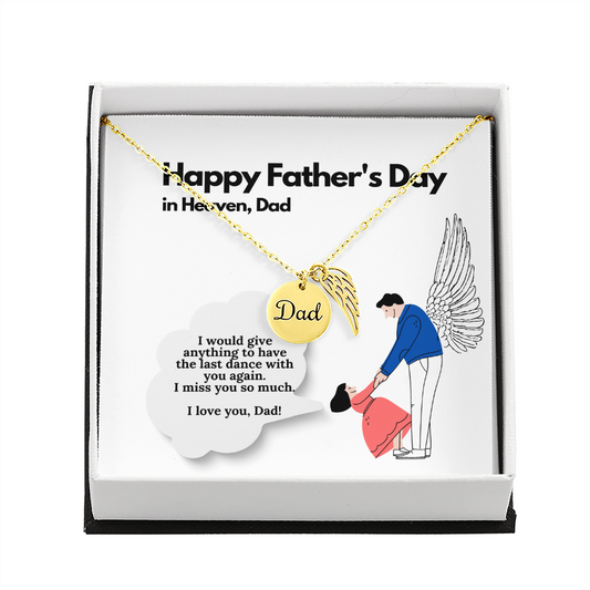 Breavement gift loss of father | Memorial Gift or a grief gift for grieving friend gift for loss of father | Sympathy Gift Loss of Father, Father's Day Gift Jewelry - dilibeads