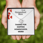 Homeschool mom gifts | Homeschool mom necklace | Make mother's day this year a memorable one | mother's day gift for sisters | Gift for mom birthday Jewelry - dilibeads
