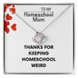 Homeschool mom gifts | Homeschool mom necklace | Make mother's day this year a memorable one | mother's day gift for sisters | Gift for mom birthday Jewelry - dilibeads