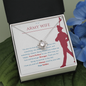 Greeting card and necklace for stunning army wife, army card, deployment card, missing you, i miss you card, military card, army greeting card, soldier card, army military card, i miss my soldier, marine miss you, army miss you, army wife necklace Jewelry - dilibeads