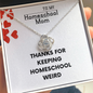 Homeschool mom gifts | Homeschool mom necklace | Make mother's day this year a memorable one | mother's day gift for sisters | Gift for mom birthday Jewelry - dilibeads