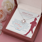 Greeting card and necklace for your gorgeous army wife, army card, deployment card for army wife, missing you, i miss you card, military card, army greeting card, soldier card, army military card, i miss my soldier, marine miss you, army miss you Jewelry - dilibeads