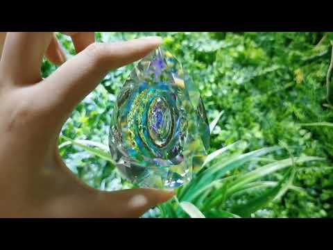 Hanging Crystal Prism Suncatcher - dilibeads