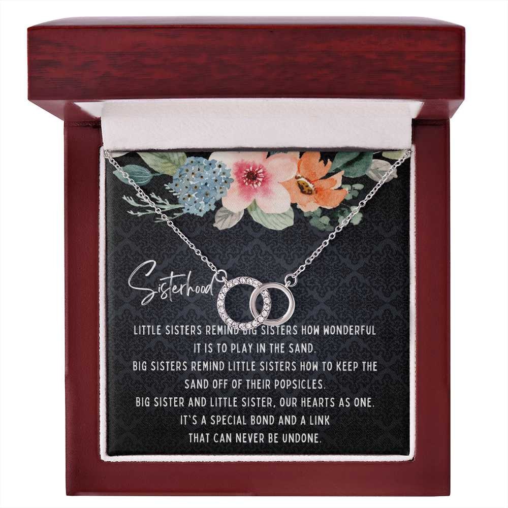 Sister gift from sister, gifts for sister in law, sister christmas gift, sister jewelry, sister wedding gifts, big sister gift, sister gifts