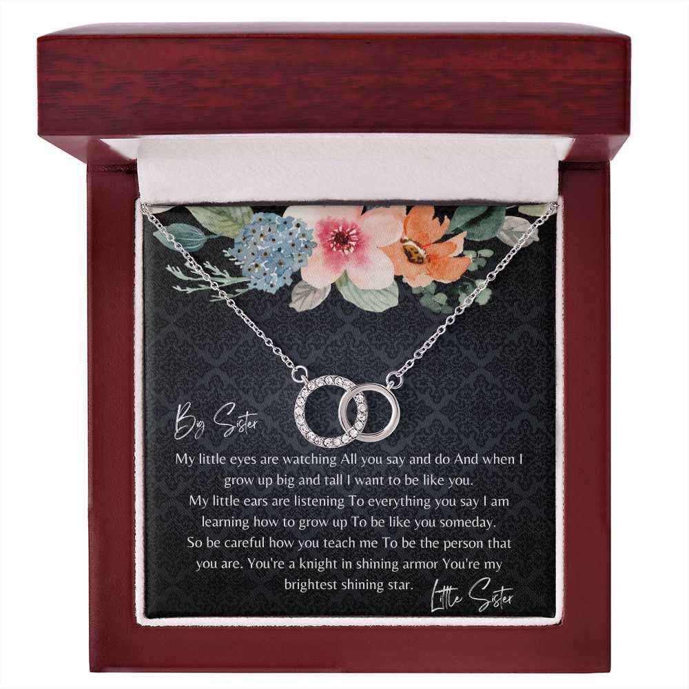 Sister gift from sister, gifts for sister in law, sister christmas gift, sister jewelry, sister wedding gifts, big sister gift, sister gifts