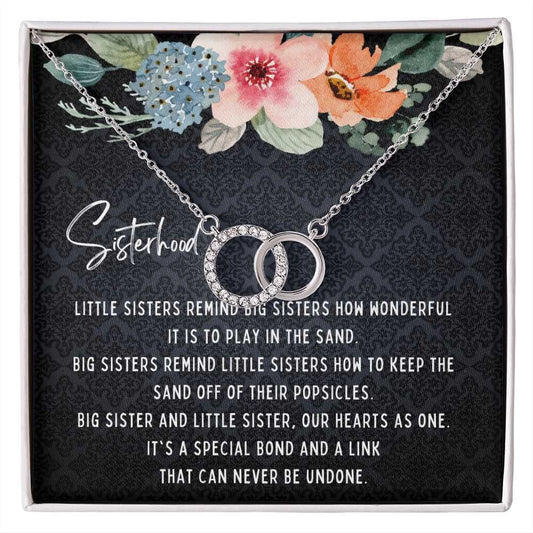 Sister gift from sister, gifts for sister in law, sister christmas gift, sister jewelry, sister wedding gifts, big sister gift, sister gifts