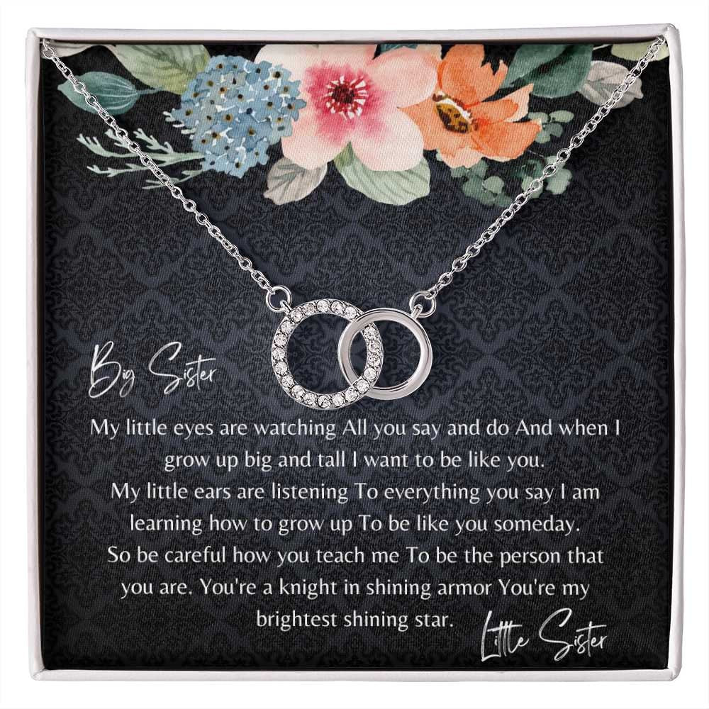 Sister gift from sister, gifts for sister in law, sister christmas gift, sister jewelry, sister wedding gifts, big sister gift, sister gifts