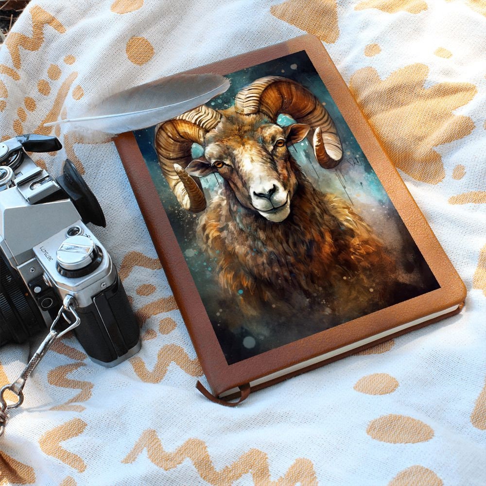 Aries Graphic Journal- Zodiac Constellation Journal, Manifestation Journal, Astrology Gifts, Cancer Zodiac Gift, Zodiac Sign Gift, Diary
