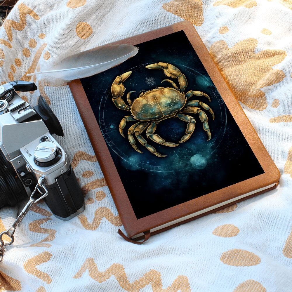 Cancer Graphic Journal- Zodiac Constellation Journal, Manifestation Journal, Astrology Gifts, Cancer Zodiac Gift, Zodiac Sign Gift, Diary