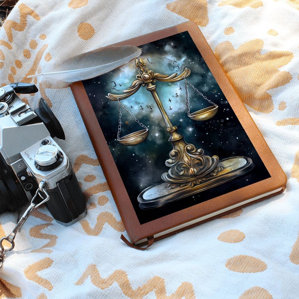 Libra Graphic Journal- Zodiac Constellation Journal, Manifestation Journal, Astrology Gifts, Cancer Zodiac Gift, Zodiac Sign Gift, Diary