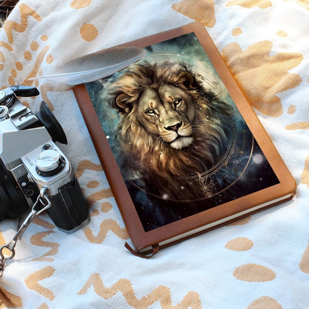 Leo Graphic Journal- Zodiac Constellation Journal, Manifestation Journal, Astrology Gifts, Cancer Zodiac Gift, Zodiac Sign Gift, Diary