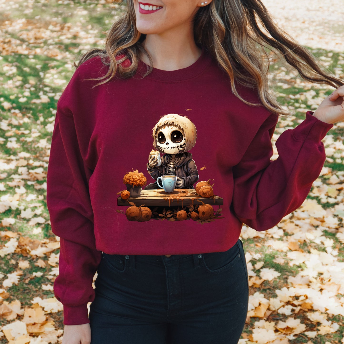 Spooky Season Shirt | Womens Ghost Sweatshirt | Halloween Crewneck | Ghost Shirt | Halloween Cookies Boo Embroidered Sweatshirt
