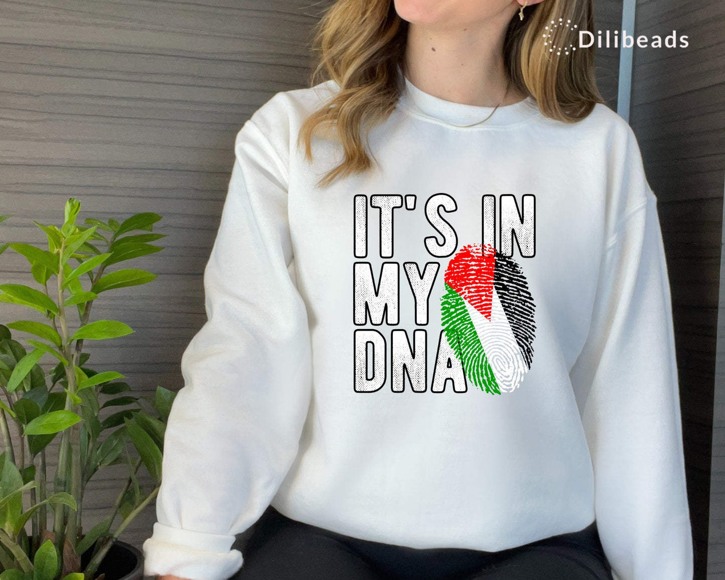 Palestine in DNA Sweatshirt, Palestine Shirt, Support Palestine, Stand With Palestine Shirt, Equality Tshirt, Human Rights, Activist Shirt